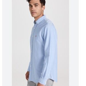 Ralph Lauren Long Sleeve Button Down Classic Fit Shirt Blue Size XXL‎